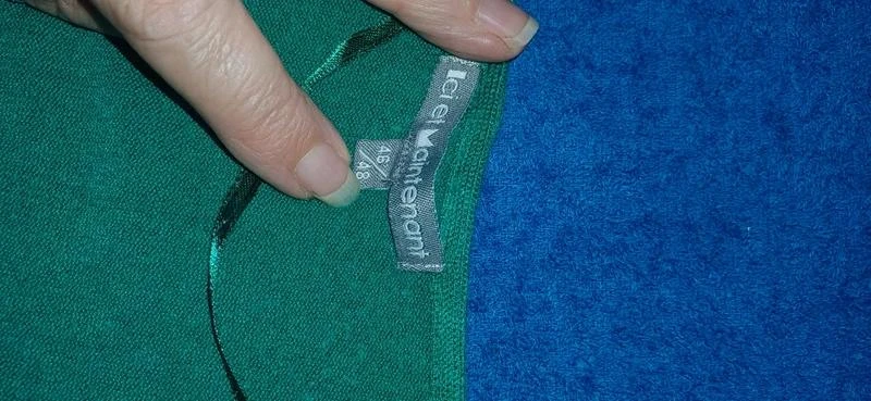 Camiseta verde marca ici et maintenant talla 46 – photo 5
